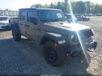  Salvage Jeep Gladiator