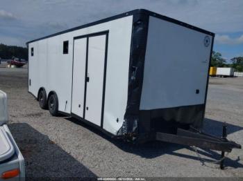  Salvage Rock Solid Cargo Enclosed Trailer