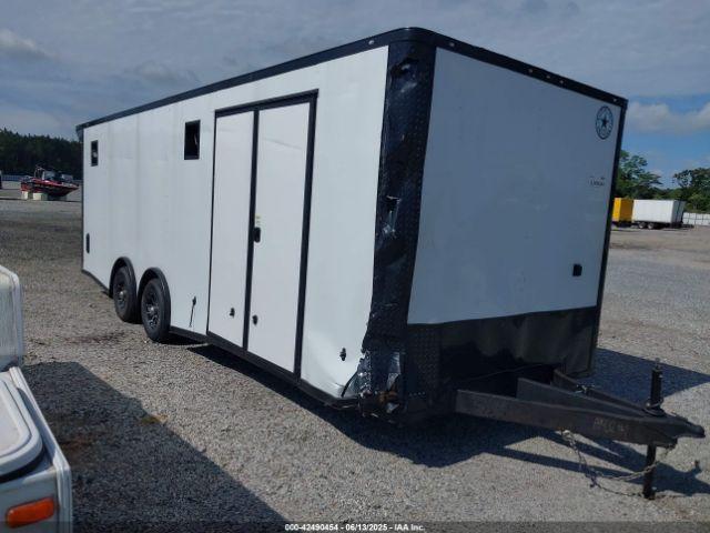  Salvage Rock Solid Cargo Enclosed Trailer