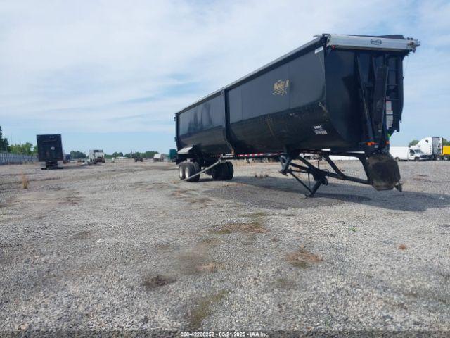  Salvage Clement Ind Dump Trailer