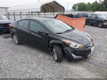  Salvage Hyundai ELANTRA