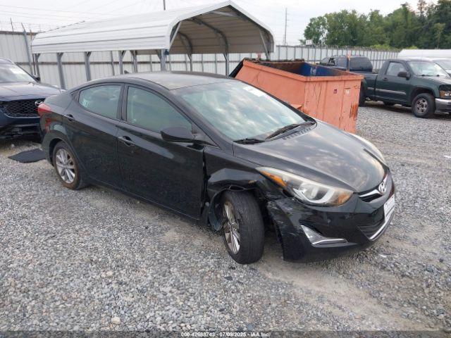  Salvage Hyundai ELANTRA