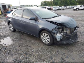  Salvage Toyota Corolla
