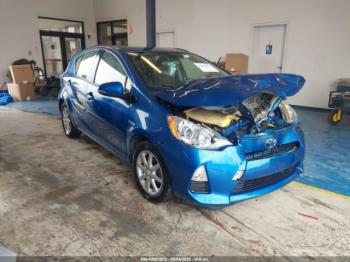  Salvage Toyota Prius c
