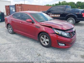  Salvage Kia Optima