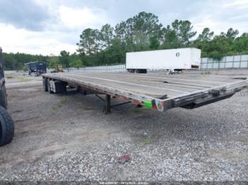  Salvage Action Equipment Flatbed Trailer
