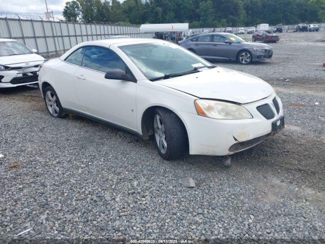  Salvage Pontiac G6