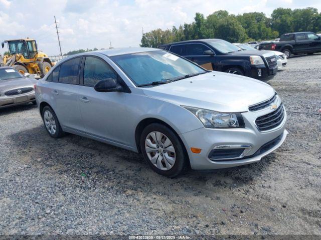  Salvage Chevrolet Cruze
