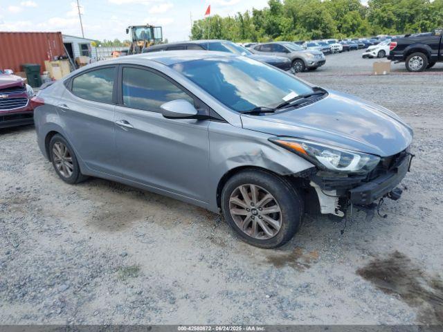  Salvage Hyundai ELANTRA