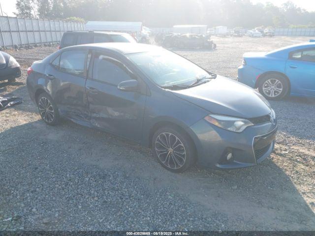  Salvage Toyota Corolla
