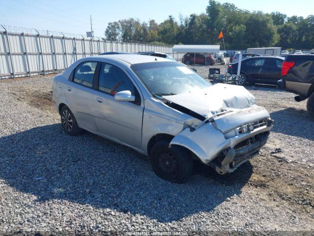  Salvage Chevrolet Aveo