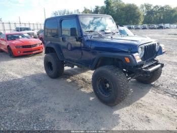  Salvage Jeep Wrangler