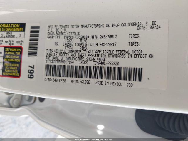 Toyota Tacoma Sr5 2wd Image 15