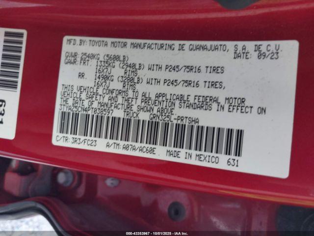 Toyota Tacoma Sr5 V6 Image 12