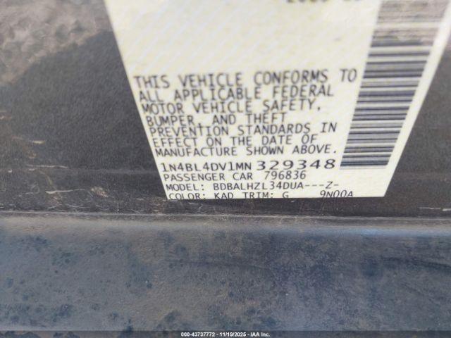 Nissan Altima Sv Fwd Image 14