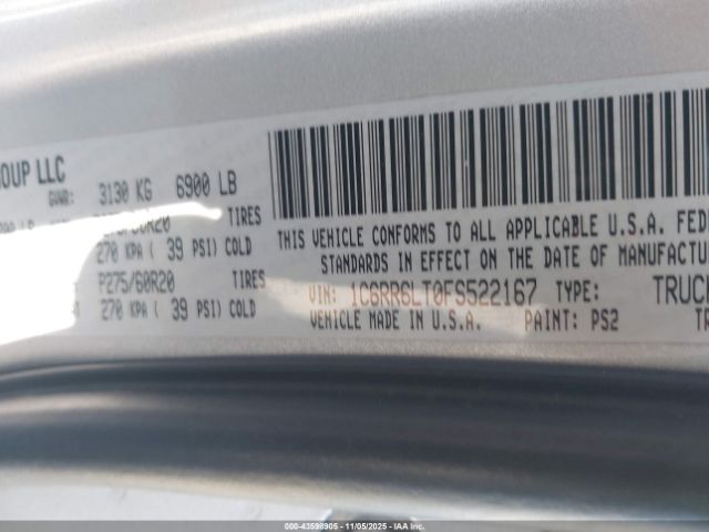 Ram 1500 Big Horn Image 4