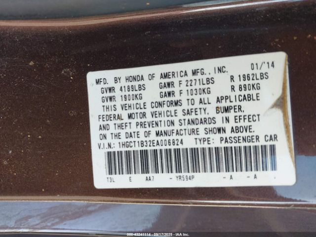 Honda Accord Lx-s Image 8