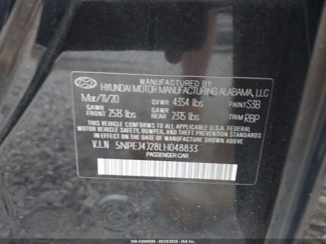 Hyundai SONATA Sel Plus Image 10