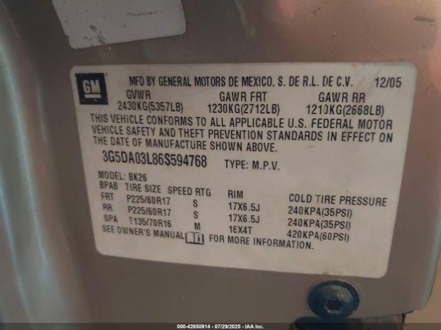 Buick Rendezvous Cx Image 3