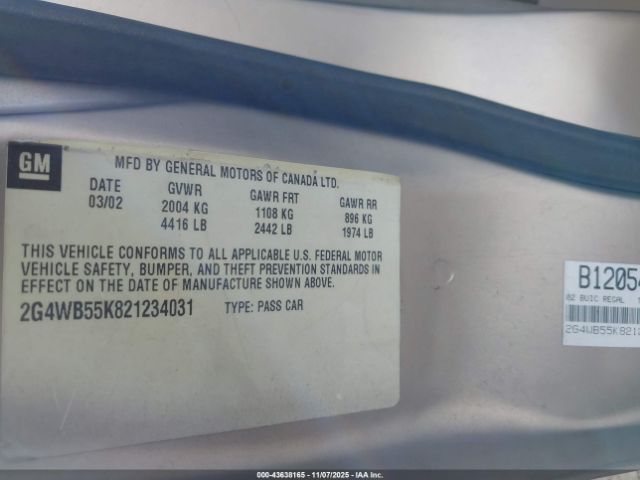 Buick Regal Ls Image 10