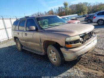  Salvage Chevrolet Tahoe