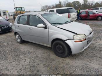  Salvage Chevrolet Aveo 5