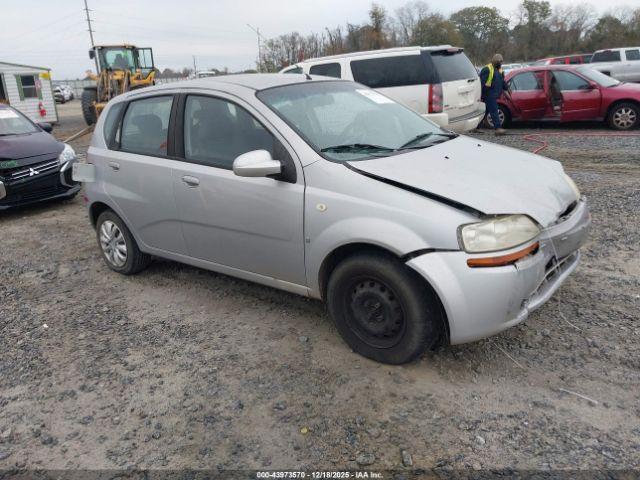  Salvage Chevrolet Aveo 5